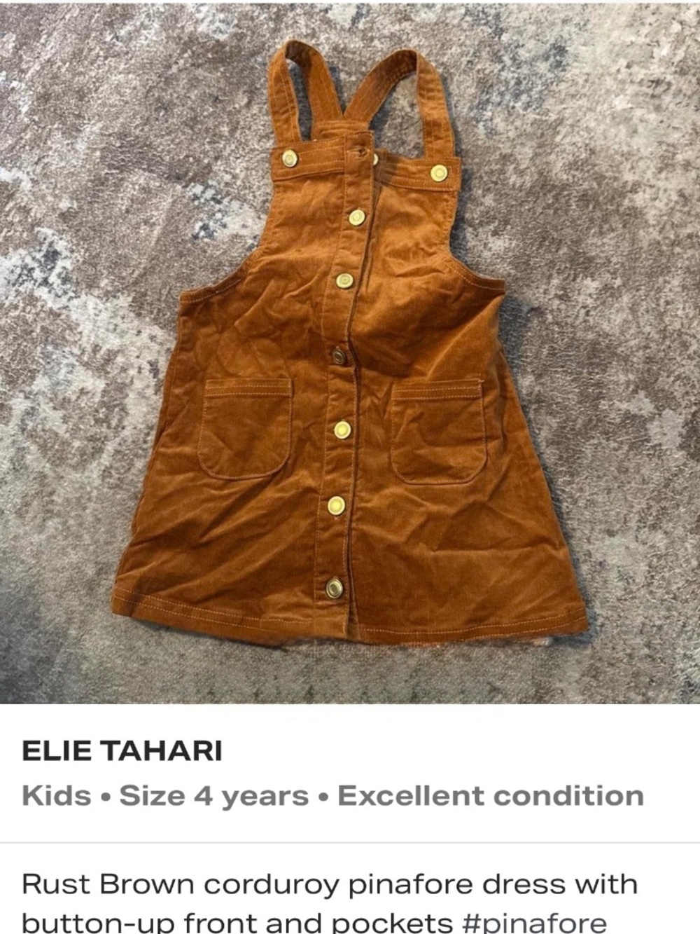 Tahari girls dress